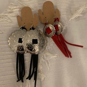 Handmade Fringe Earrings